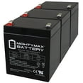 thumbnail image 1 of 12V 5Ah F2 SLA Replacement Battery for Alarm Lock RBAT4 - 3 Pack, 1 of 12
