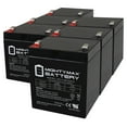 thumbnail image 1 of 12V 5Ah F2 SLA Replacement Battery for Global Technology S412 - 6 Pack, 1 of 6