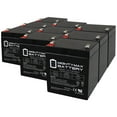 thumbnail image 1 of 12V 5Ah F2 SLA Replacement Battery for Razor Ele. Wagon 25144070 - 9 Pack, 1 of 6