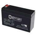 thumbnail image 1 of 12V, 6.5Ah, AGM, F2 Terminal, Replacement Battery Compatible with Power Kingdom PS7-12ZB, 1 of 7