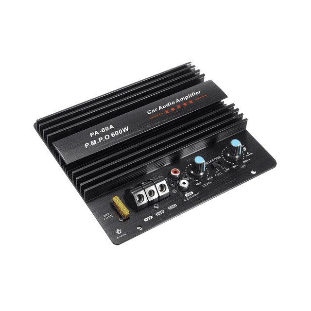 12V 600W Car Audio Power Amplifier Boord Lossless Subwoofer Bass Module