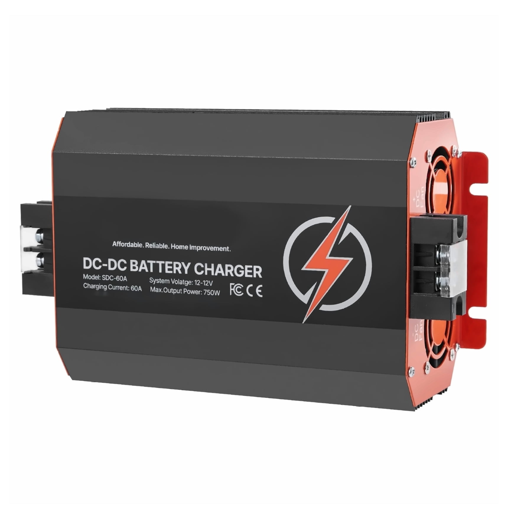 12V 60A DC to DC Charger Battery Charger 750W for Lead-Acid and Lithium AGM GEL