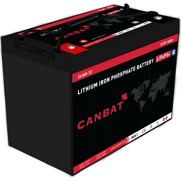 12V 60Ah Lithium Battery (LiFePO4)