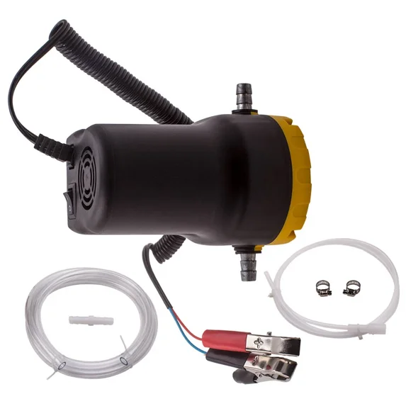 12V 60W Electric Oil Diesel Transfer Pump Fuel Fluid Extractor Pump For Car Boat