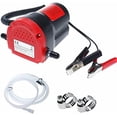 thumbnail image 1 of 12V 60W Oil Change Pump Extractor, Oil/Diesel Fluid Pump Extractor Scavenge Oil Change Pump Transfer Suction Transfer Pump with Tubes Truck Rv Boat ATV (Red), 1 of 9