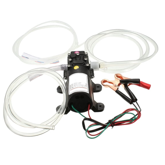 12V 60W Oil Fluid Scavenge Pump Extractor Scavenge Exchange Transfer Pump Suction Transfer Pump & Tubes For Auto Car Boat Truck