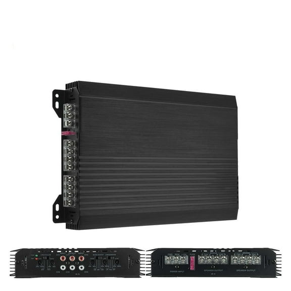 12V 6800W 4 Channel Car Amplifier Audio Stereo Bass Speaker Car Audio Amplifiers Subwoofer Vehicle Power Stereo Amplifiers 12V ,Excellent Compatibility