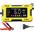 thumbnail image 1 of 12V 6A Car Battery Charger for Auto Motorcycle Lead-acid Agm Gel Batteries (EU), 1 of 14