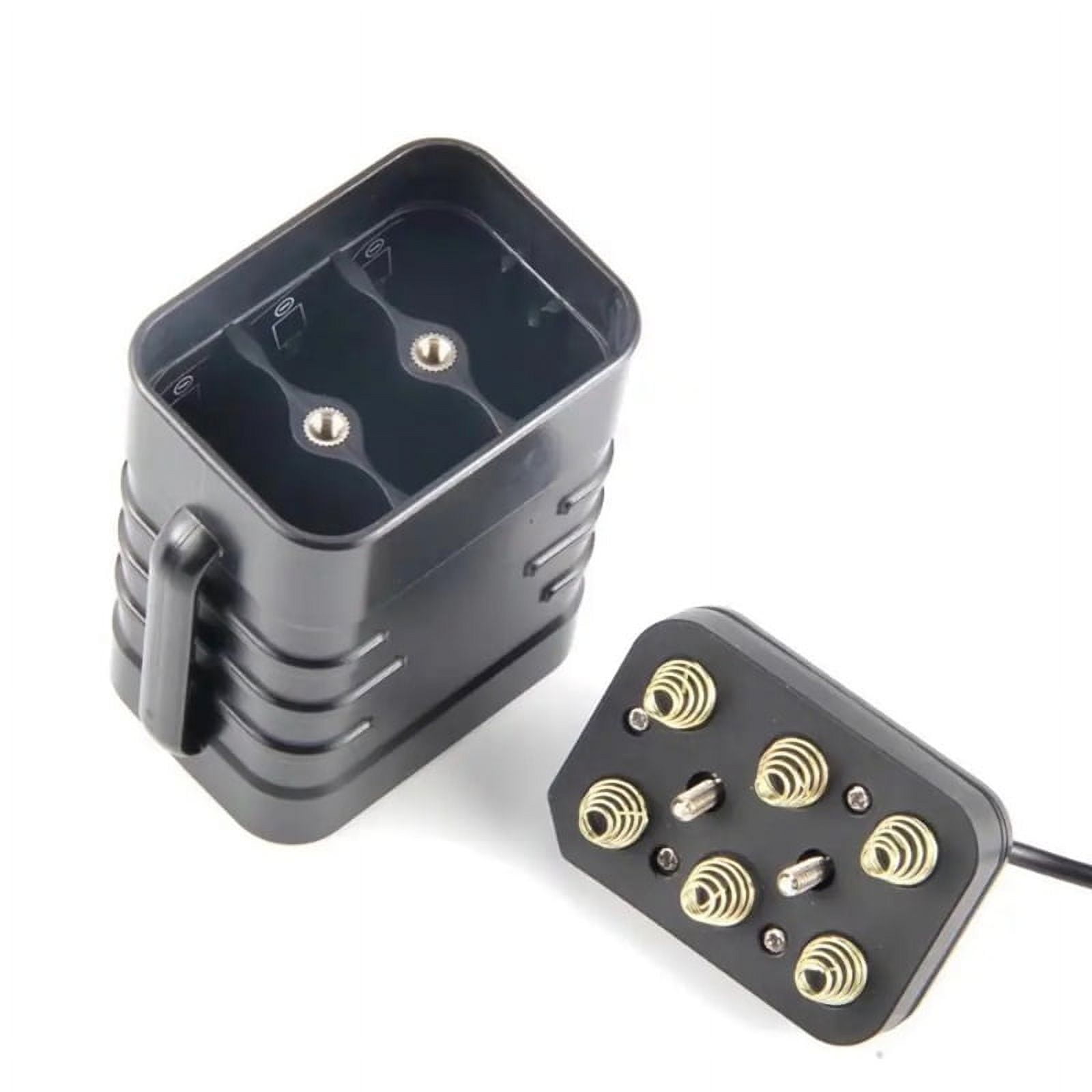 12V 6X18650 Battery Box LED Light Battery Holder with Cable USB/DC Dual ...