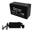 thumbnail image 1 of 12V 7.2AH SLA Replacement Battery for TrippLite OMNISMART450PNP + 12V 1Amp Charger, 1 of 12