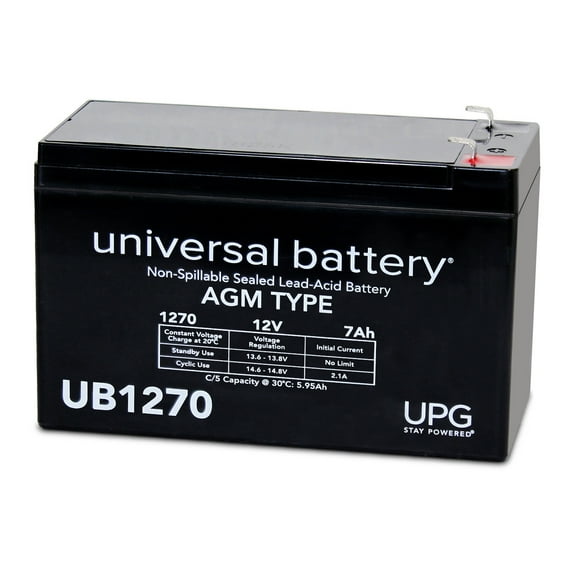 12V 7.2AH SLA Battery Replacement for JohnLite CY-0112 Spotlight