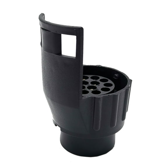 12V 7 Pin To 13 Pin Plug Trailer Connector Towbar Towing Waterproof Socket Connector Adapter Car Truck Accessory