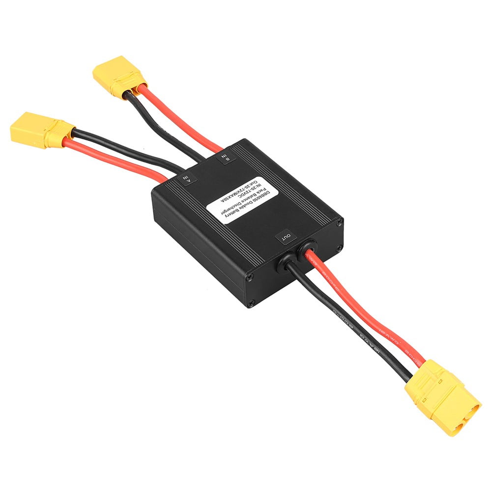 12V72V 40A Ebike Dual Battery Connection Adapter Discharge Converter