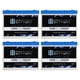 thumbnail image 1 of 12V 75AH Lithium Replacement Battery compatible with Permobil C500 Aeron Lawn Mower - 4 Pack, 1 of 7