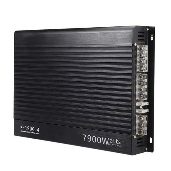 12V 7900W Car Amplifier 4 Channel Powerful Car Audio Subwoofer Aluminum Vehicle Power wm25