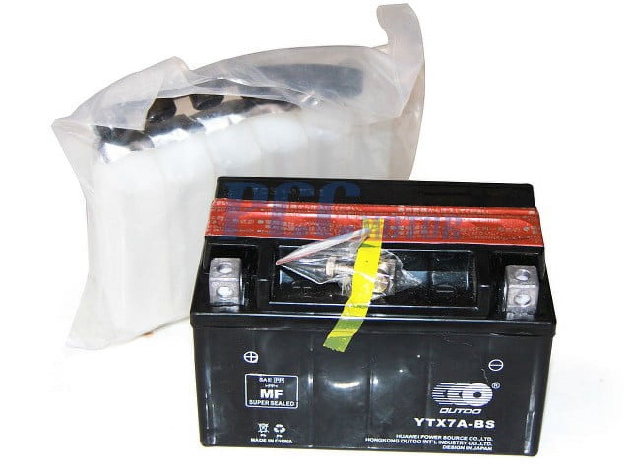 12V 7AH ATV BATTERY 50 70 90 110 Moped Scooter 12 Volt 7 Amp  BA03