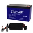 12V 7AH GEL F1 Replacement Battery Compatible With Hot Wheels Urban