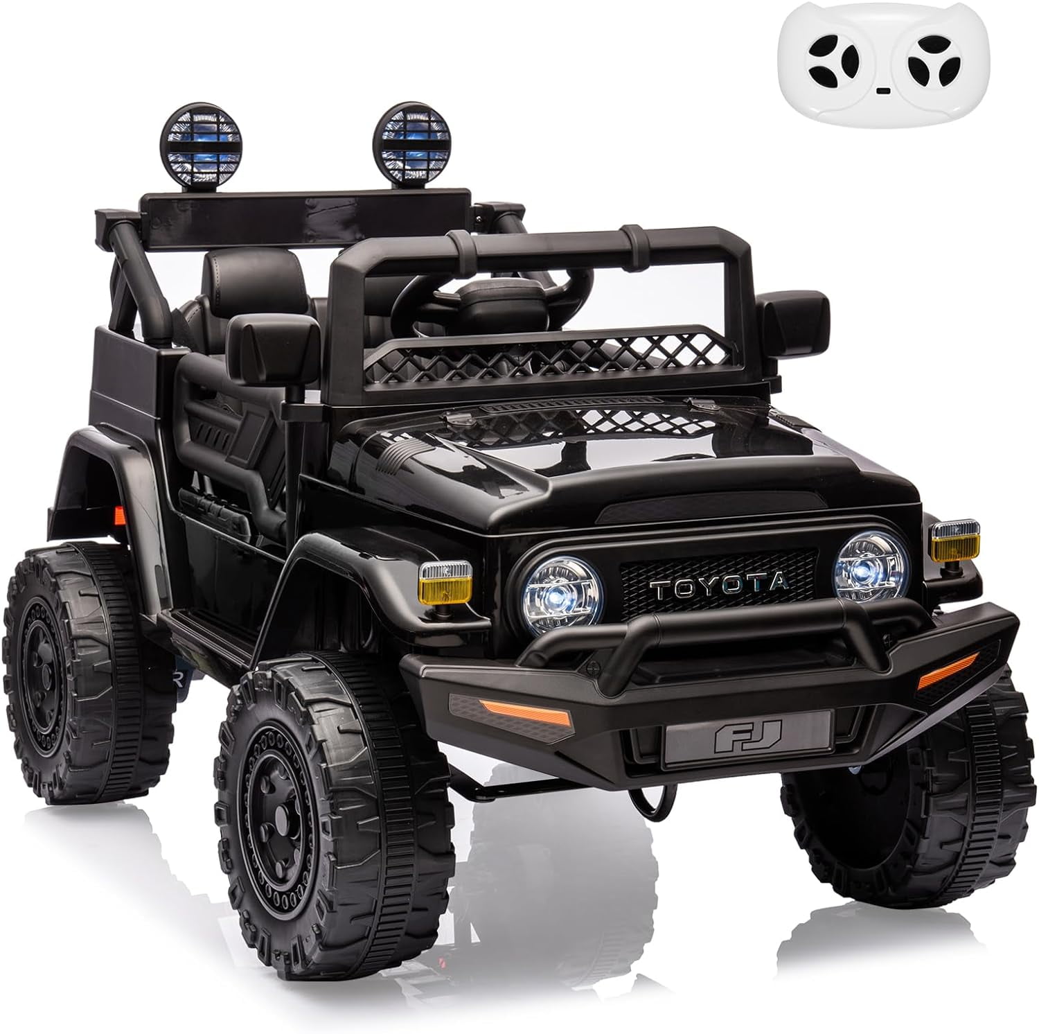 12V 7AH Ride on Truck Car, Licensed Toyota Ride on Car with Remote