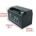 thumbnail interactive-video image 1 of Scooter Parts Unlimited 12V 7ah Battery For GY6 50cc-150cc Mopeds & Scooters 1 of 5