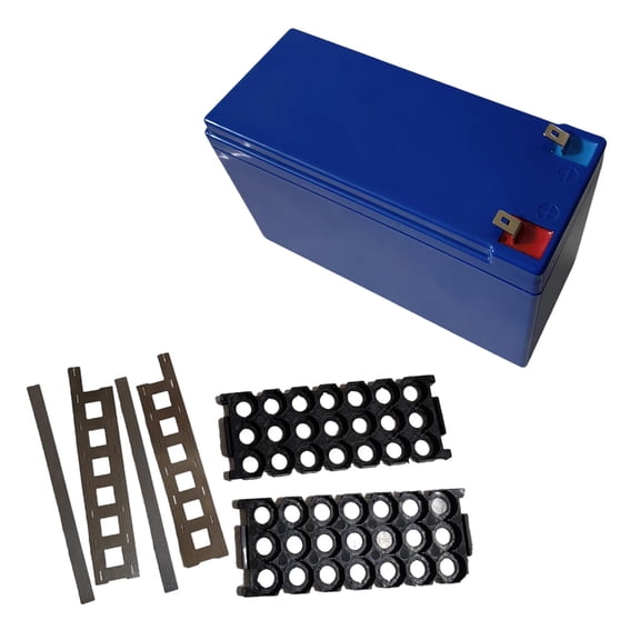 12V 7Ah Battery Case Lithium Battery Enclosure Empty Box with Integrated Injections Molding for Superior Seal