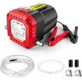 12V 80W Electric Oil Extractor Pump, Dipstick extraction with a built ...