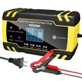 thumbnail image 1 of 12V/8A 24V/4A Smart Car Battery Charger Auto Trickle Charger for Truck AGM Marine, 1 of 8
