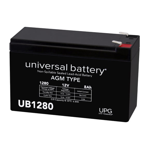 12V 8AH - RBC22 SLA REPLACEMENT BATTERY - APC / UPS BATTERY