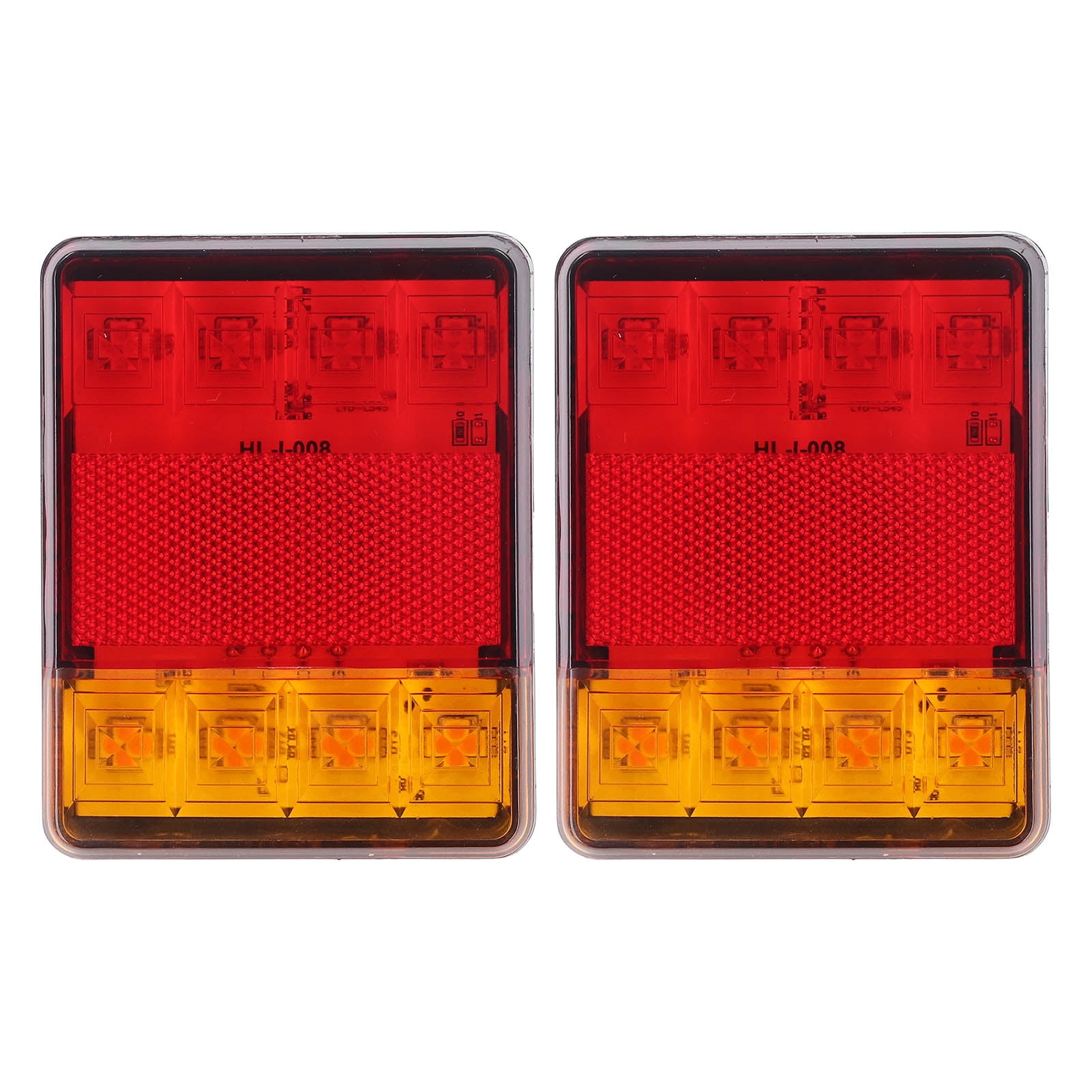ATV 12V Brake Tail Light - 3 Wire Red Stop Light For Off-Road Vehicles