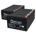 thumbnail image 1 of 12V 9AH NB SLA Replacement Battery Compatible with B&B Battery HR9-12 - 8 Pack, 1 of 12