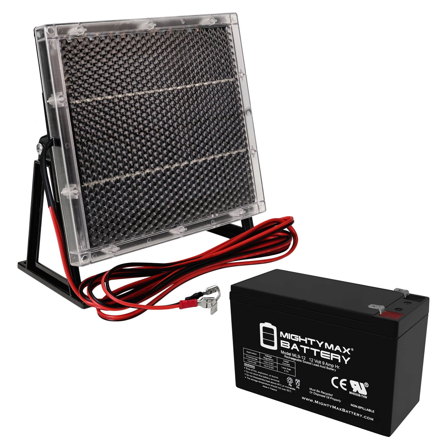 Mighty Max 12V 7Ah Battery Pack For Razor ZR350 | SLA Rechargeable (4 Pack)