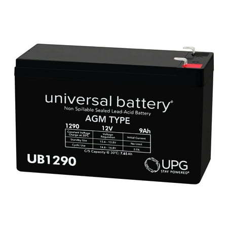 12V 9AH SLA Battery Replacement for CyberPower RB1290 UPS