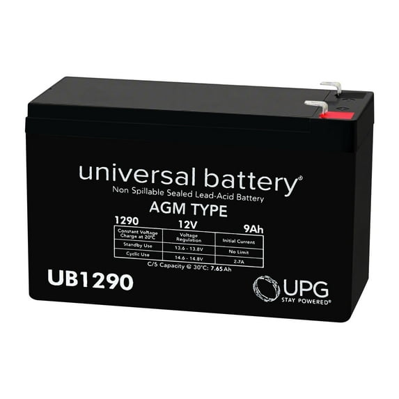 12V 9AH SLA Battery Replacement for CyberPower RB1290 UPS
