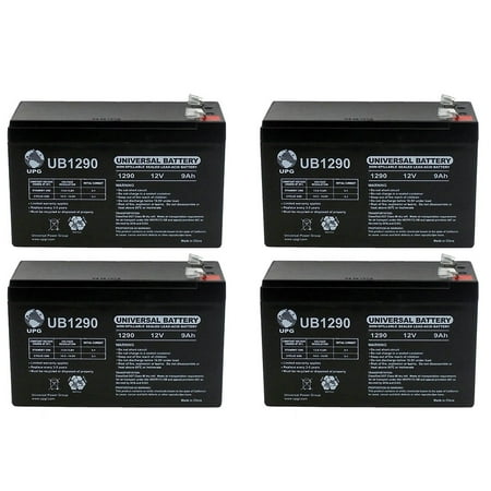 12V 9Ah SLA Battery Replacement for CyberPower CS24U - 4 Pack