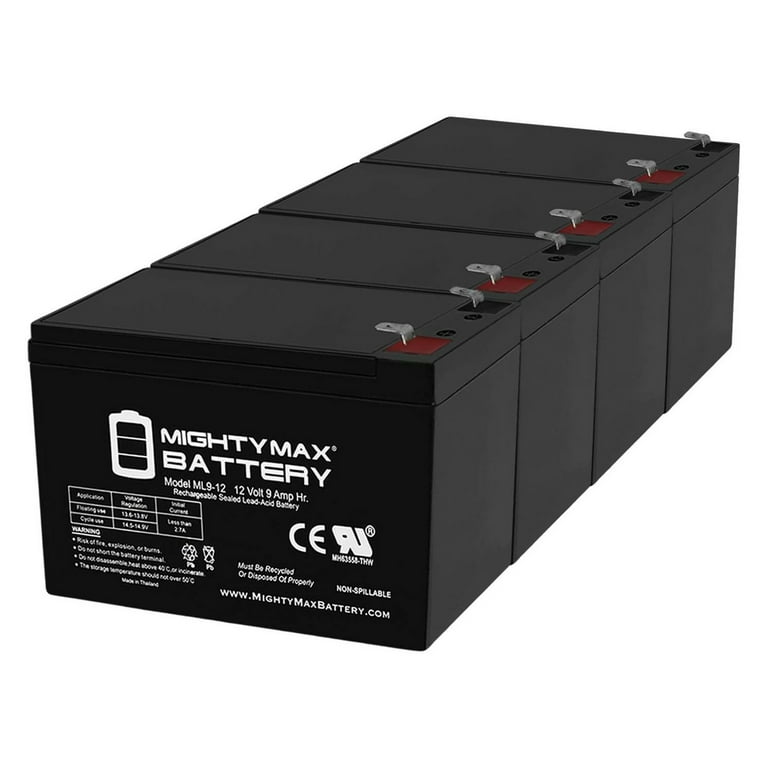 12V 9Ah SLA Battery Replaces Monster Rockin Roller Speaker
