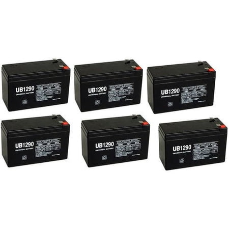 12V 9Ah SLA Battery for APC Back-UPS ES 650 - 6 Pack