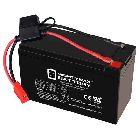 12V 9Ah SLA Replacement Battery Compatible With Peg Perego John Deere Ground Force Extra-Large 12 volt Ride-On Tractor