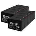 thumbnail image 1 of 12V 9Ah SLA Replacement Battery for PCM PowerCom Kin-1500AP - 10 Pack, 1 of 11
