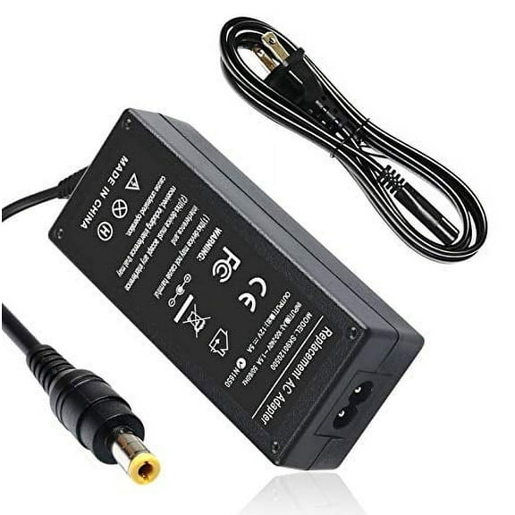 12V AC Adapter Charger for Dell 16" 20" 22" 23" 24" 27" LED LCD Monitor Screen S2240L S2340L S2340LC S2440L S2740L S2240M S2316M S2340M S2340MC S2330MX S2216H S2316H S2318HN Power Supply Cord