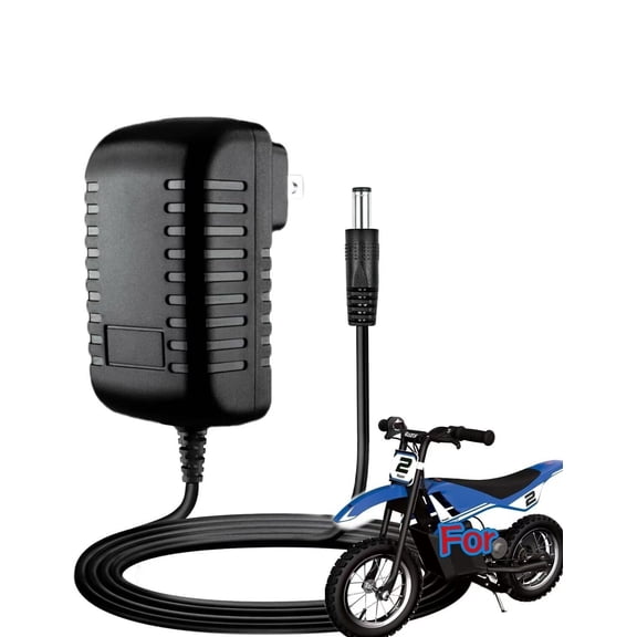 12V AC Adapter For Razor MX125 Dirt Rocket Electric-Powered Motocross