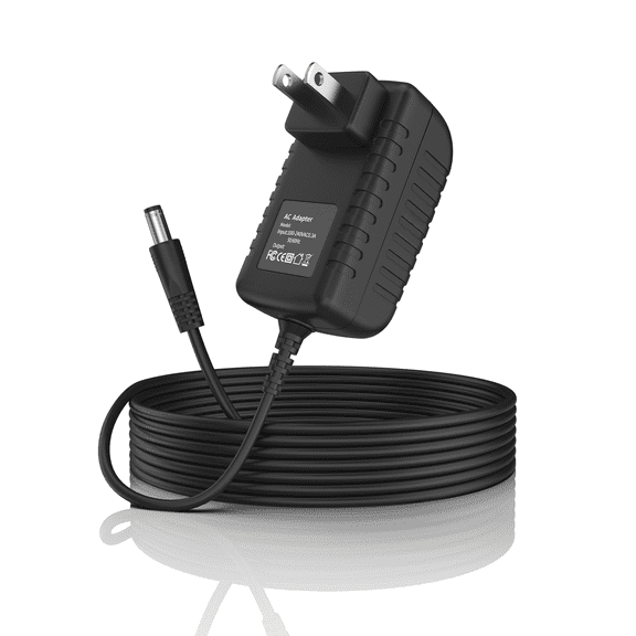 12V AC/DC Adapter Compatible with Water Tech 10V Max CG PBA099 PBA099L TL02-128025U WTPBA099 Pool Vacs Max HD ivac M3 M2 Vac Vacuum Cleaner iSound 4581 JSD-2710-120100