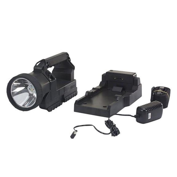 12V AC Wall Fire Rescue Light - Black