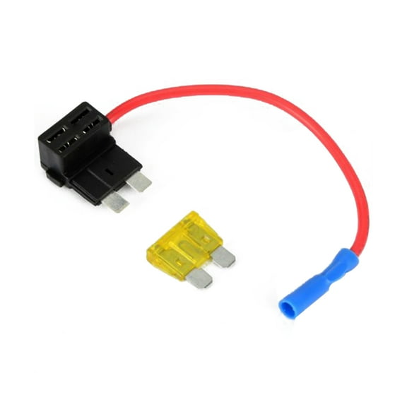 12V ATO ATC Add A Circuit Fuse Tap Standard Fuse Holder with 20A Fuse - Size M