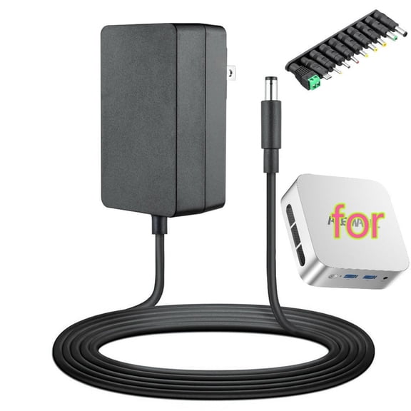 12V Adapter Compatible with DreamQuest Pro, Pro Plus and ACEMAGIC Vista V1 Mini PC Processor