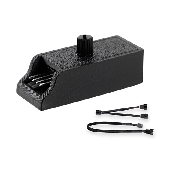 12V Adjustable Fan Speed Controller 4Pin Fan Replacement for Router Cooling Accessories