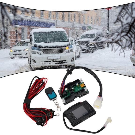 12V Air Diesel Heater LCD Monitor Control Board Motherboard Remote Wire Harness