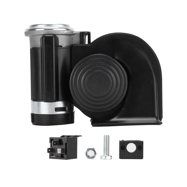 12V Air Horn 125db Loud Sound with Automotive Relay Universal for Truck