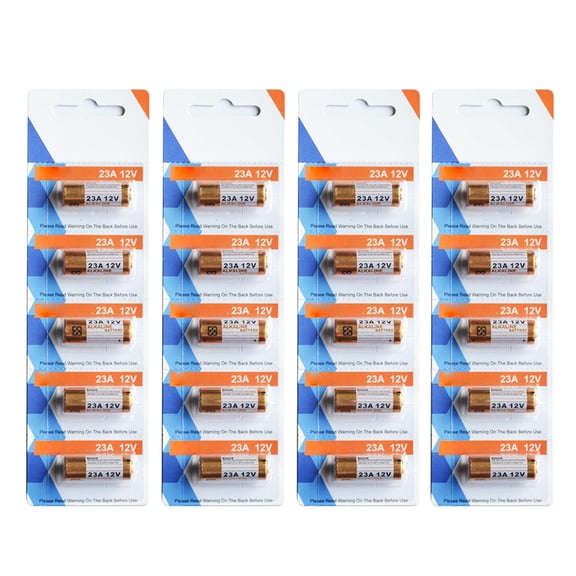 12V Alkaline Batteries A23 Size for Remote Control, Door Bells Toy and Electronic Devices