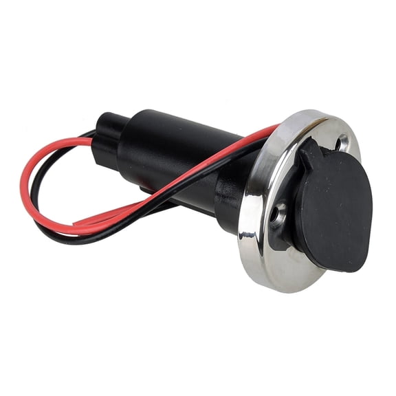 12V Anchor Stern Navigation Light Plug-in Pole Base Socket Deck Mount Accessories For Yacht Boat Marine