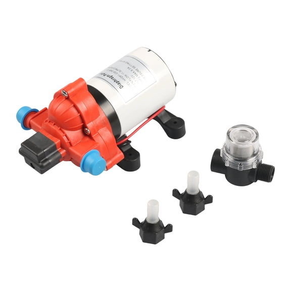 12V Automatic Priming Water Unit With 45PSI Power For Vessels And Portable Uses
