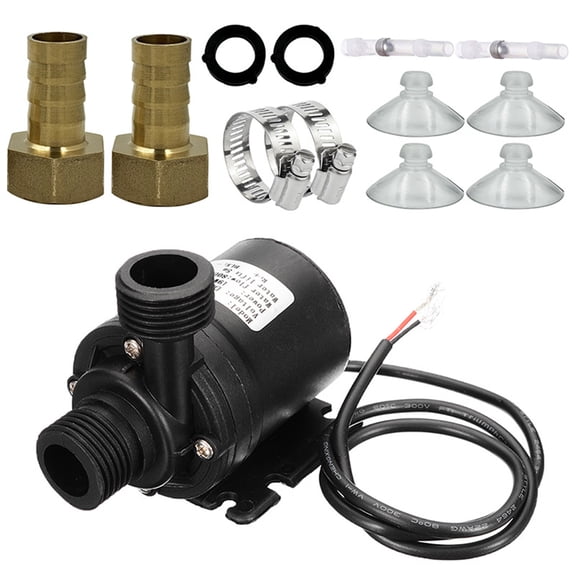 12V Brushless Motor Submersibles Pumps Energy Saving High Voltages Quiet Solar Water Pumps For Homes Water Features Pond
